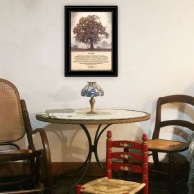 Trendy Décor 4U "Living Life" Framed Wall Art, Modern Home Decor Framed Print for Living Room, Bedroom & Farmhouse Wall Decoration by Bonnie Mohr (Color: as Pic)